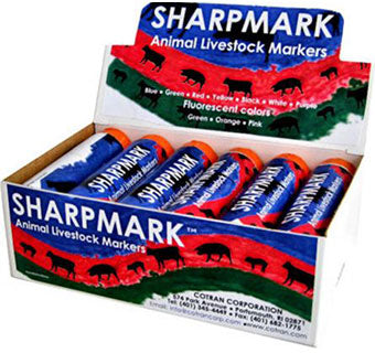 SHARPMARK™ LIVESTOCK MARKING STICK - BLUE