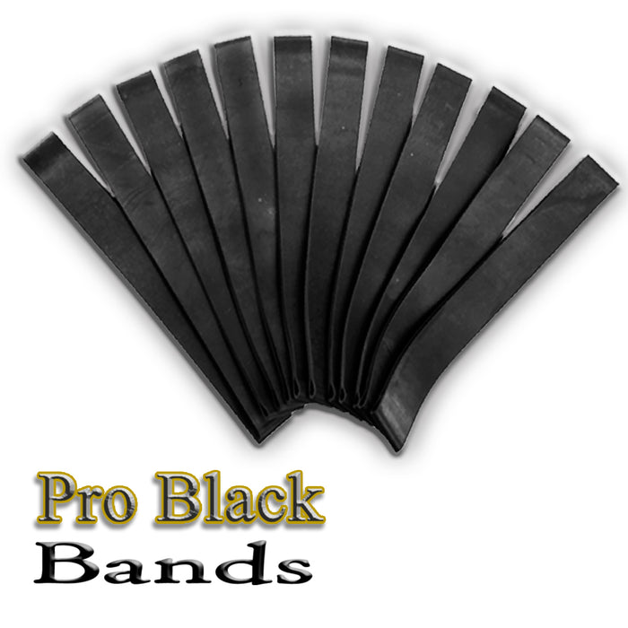 ROPESMART DALLY WRAPS – PRO BLACK BANDS 12-PACK