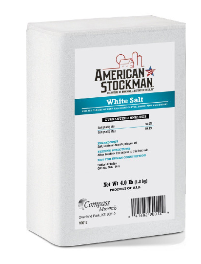 American Stockman White Salt Brick