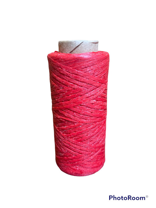 RED WAX TIE STRING 500 MTS