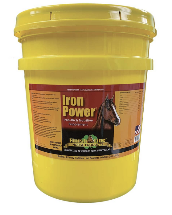 IRON-POWER 5 GAL FINISH LINE HORSE PRODUCTS, INC.