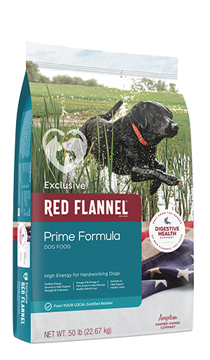 RED FLANNEL PRIME CC DOG 50LB