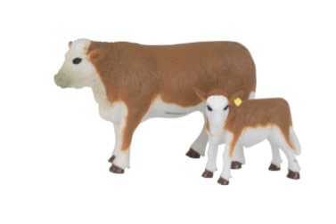 Hereford Cow & Calf - Ecom