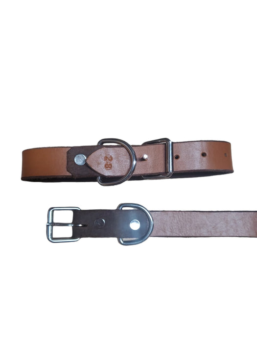 24'' LEATHER COLLAR FOR DOGS