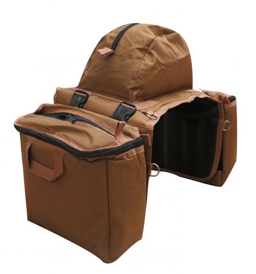 Showman ® Heavy nylon cooler saddle bag.