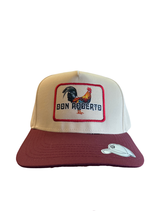 DON ROBERTO CAP (RED W/BEIGE) / GORRA