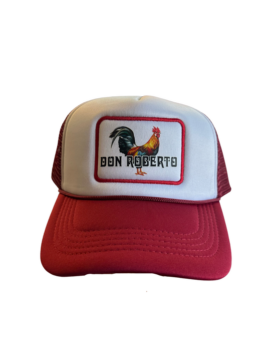 DON ROBERTO CAP (RED W/WHITE) / GORRA