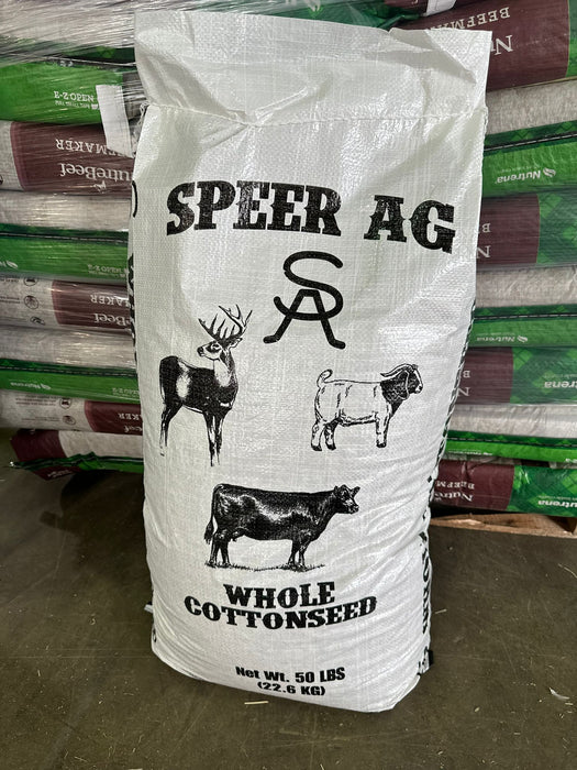 Barret & Speer AG Whole Cotton Seed 50 Lbs BAG