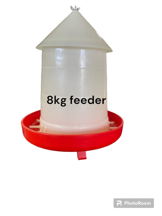 FEEDER 8KG W/ LEGS  - RED