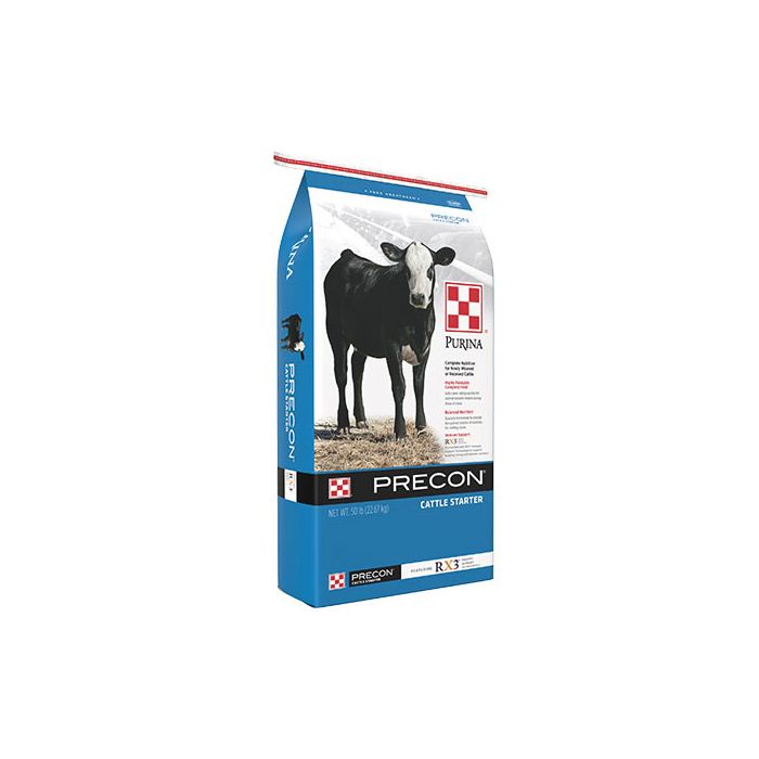 Purina Precon Complete with RX3 Cattle Feed, 50 lb. Bag