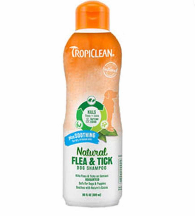 Natural flea & tick Tropiclean Shampoo