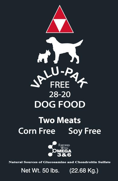 Valu-Pak 28-20  BLACK  for active Dogs & Puppies