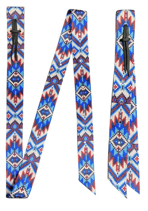 177846 - Premium Quality Southwest Print Nylon tie strap and Off Billet set
