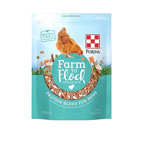 Farm to Flock Protein Blend for Hen Treats, 7.5 lb.