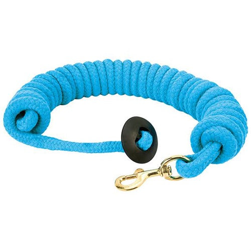 Rounded Cotton Lunge Line - Hurricane Blue