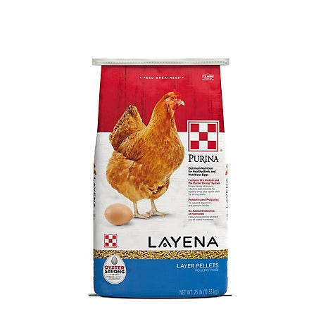 Purina Layena Poultry Pelleted Hen Feed, 10 lb.