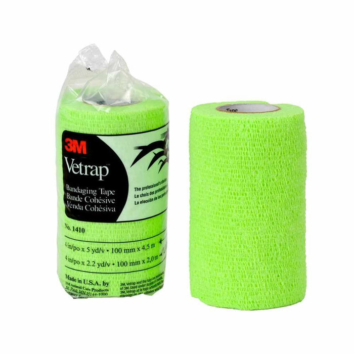 VETRAP (4 INCH X 5 YARD) LIME GREEN