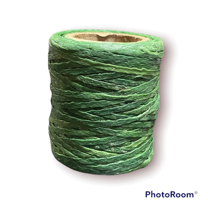 WAXED TIE STRING 50MTS - GREEN