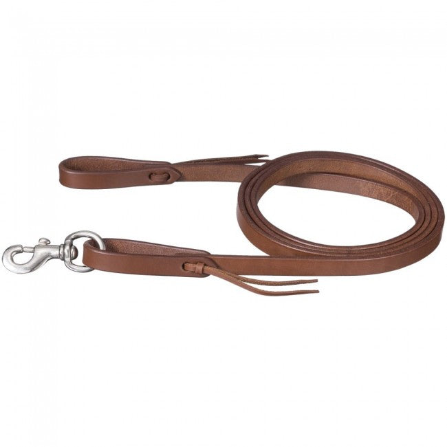 Tough1® Large Pony Harness Leather Roping Reins