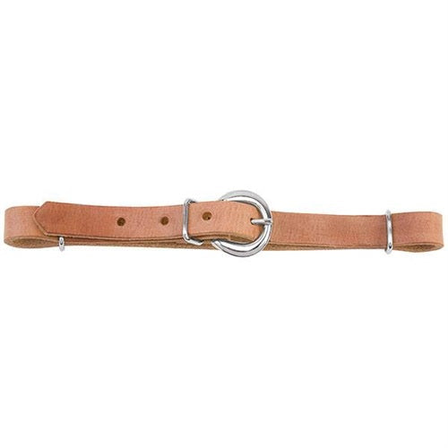 Straight Harness Leather Curb Strap