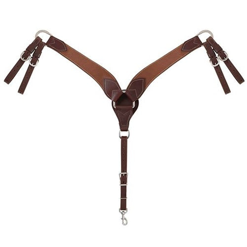Rough Out Oiled Roper Breast Collar 40-1114