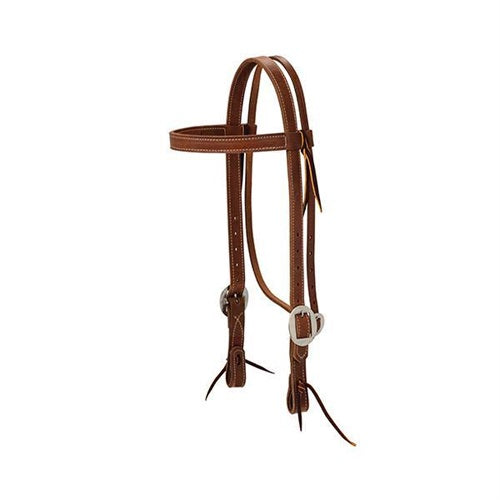 1" ProTack® Browband Headstall - SS - Straight Brow