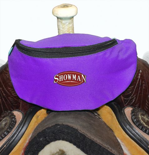 Print Insulated Nylon Saddle Pouch.