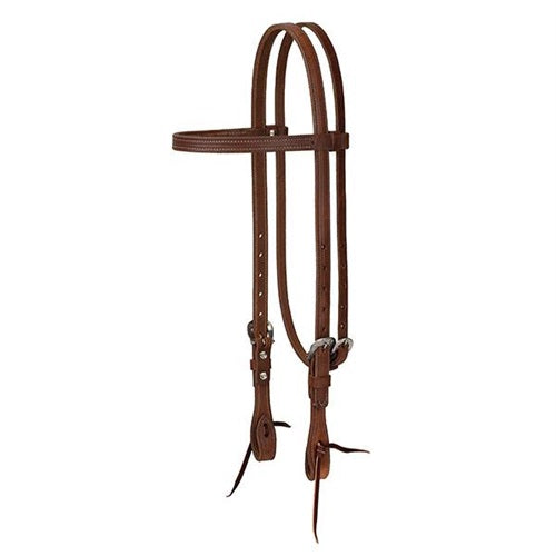 Synergy® Harness Leather Headstall with Designer