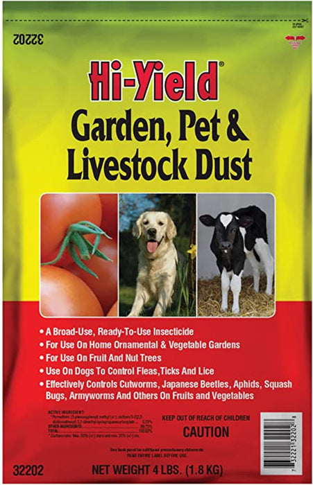 HI YIELD. Garden, Pet and Livestock Dust