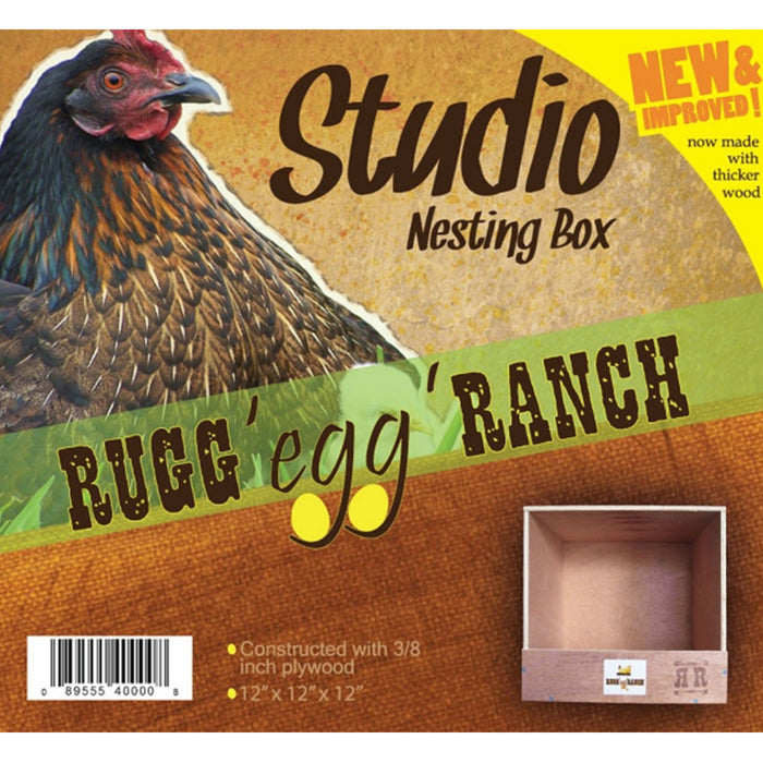 Rugg egg Ranch Nest Box