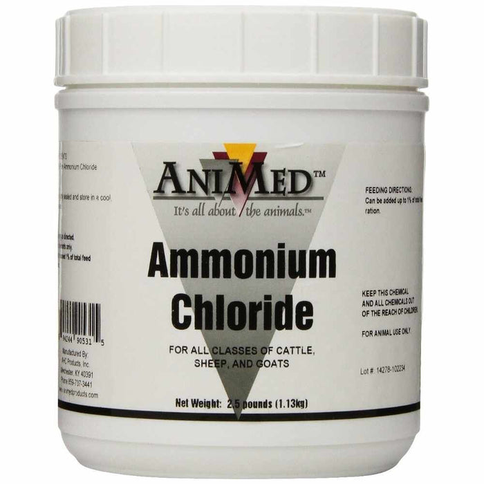 Animed: Ammonium Chloride 2.5lb
