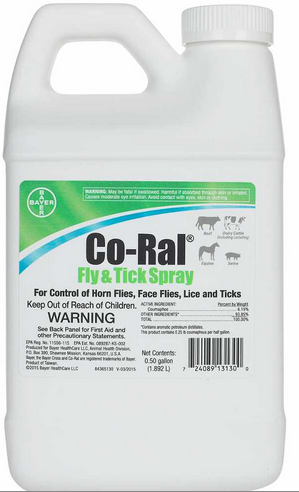 Bayer: Co-Ral Fly & Tick Spray (.5 Gal)