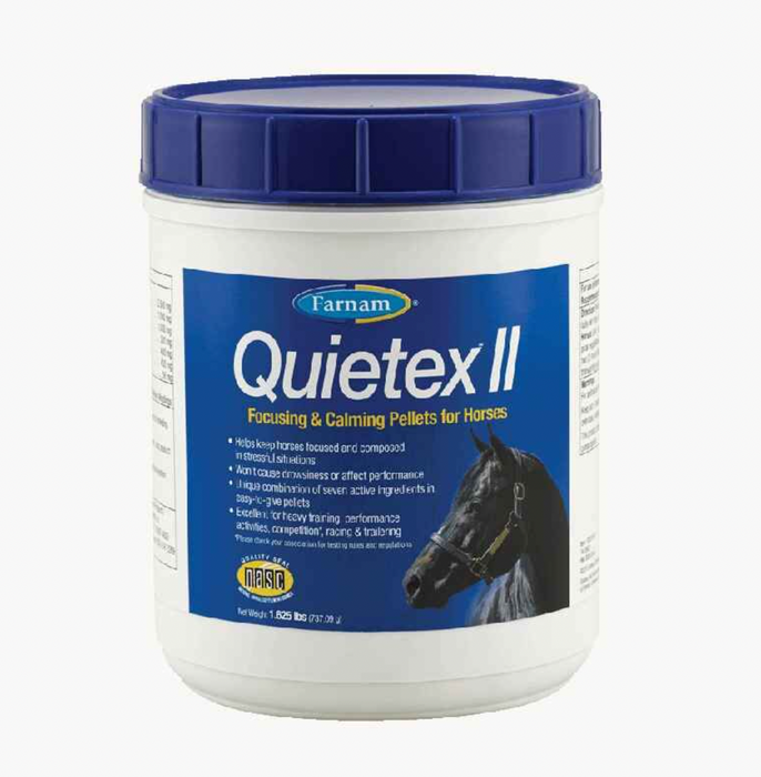 QUIETEX II  PELLETS F/ HORSES