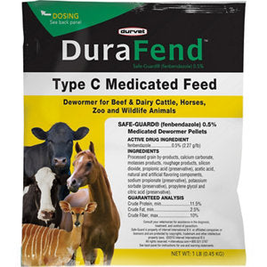 Durafend Type C medicated Feed