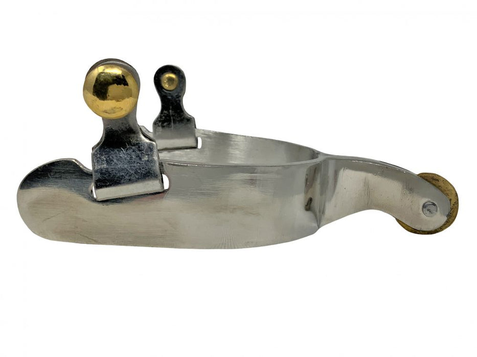 Showman ® Western Stainless Steel Mens size spurs.