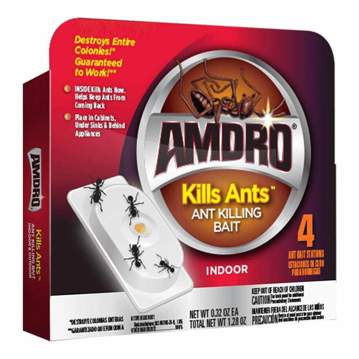 Amdro Ant Killing Bait Stations 4pk