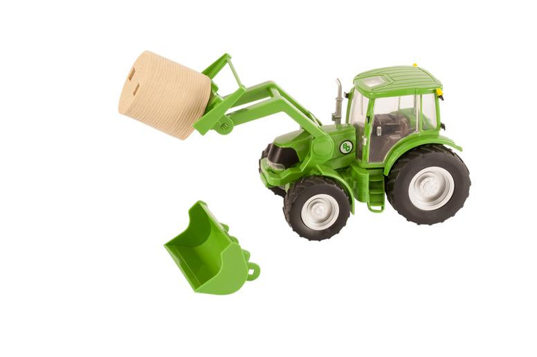 TRACTOR AND IMPLEMENTS - GREEN