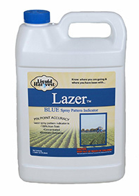 Lazer Spray Pattern Indicator - 1 gal, Blue