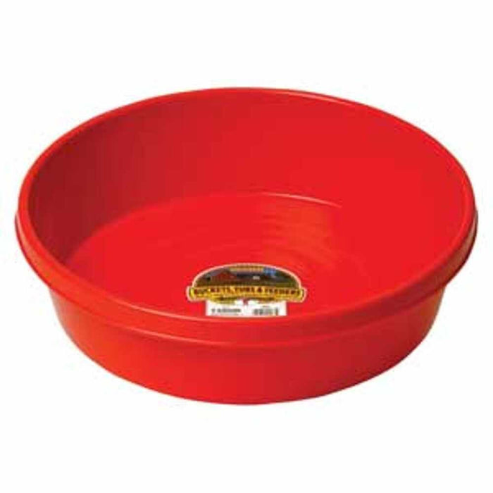 Little Giant: 3 Gal. Feed Pan - Red