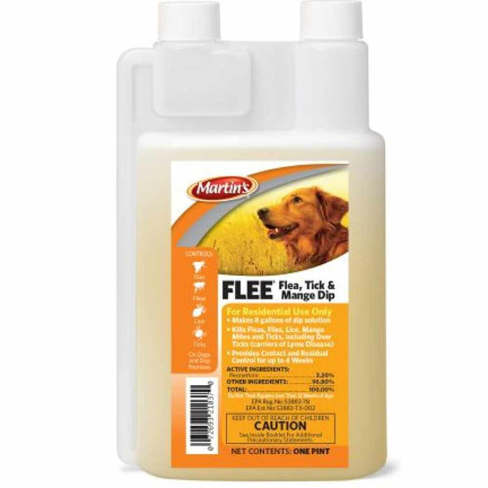FLEE FLEA-TICK-MANGE DIP 16OZ