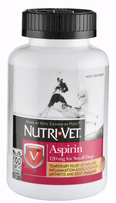 Nutri-Vet Aspirin (120mg for small Dogs)
