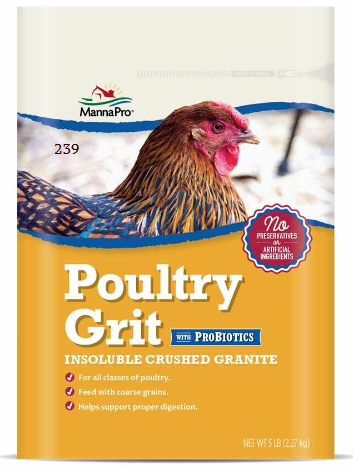 Manna Pro: Poultry Grit with Probiotics 5lbs