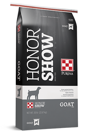 Purina® Honor® Show Impulse® Goat R-20 - Honor show goat