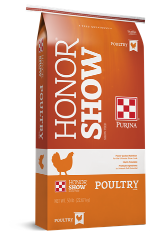 Purina® Honor® Show Poultry Finisher Amp .0125 / FLV 2.0 50lbs