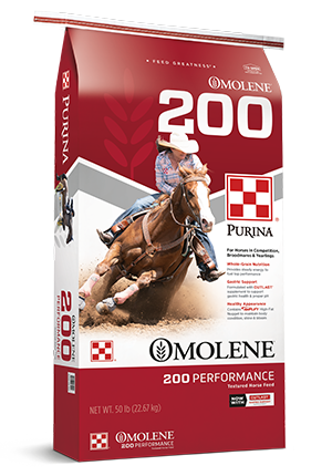 Purina® Omolene® #200 Performance Horse Feed 50lbs