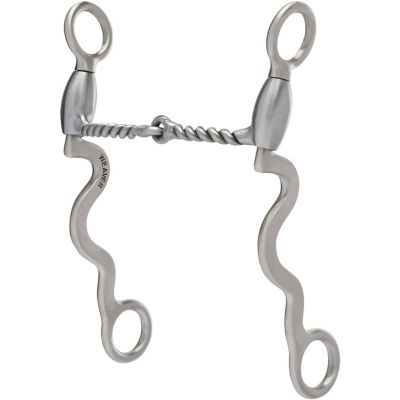Weaver Leather 5 in. Horse Bit, Sweet Iron Twisted Snaffle Mouth