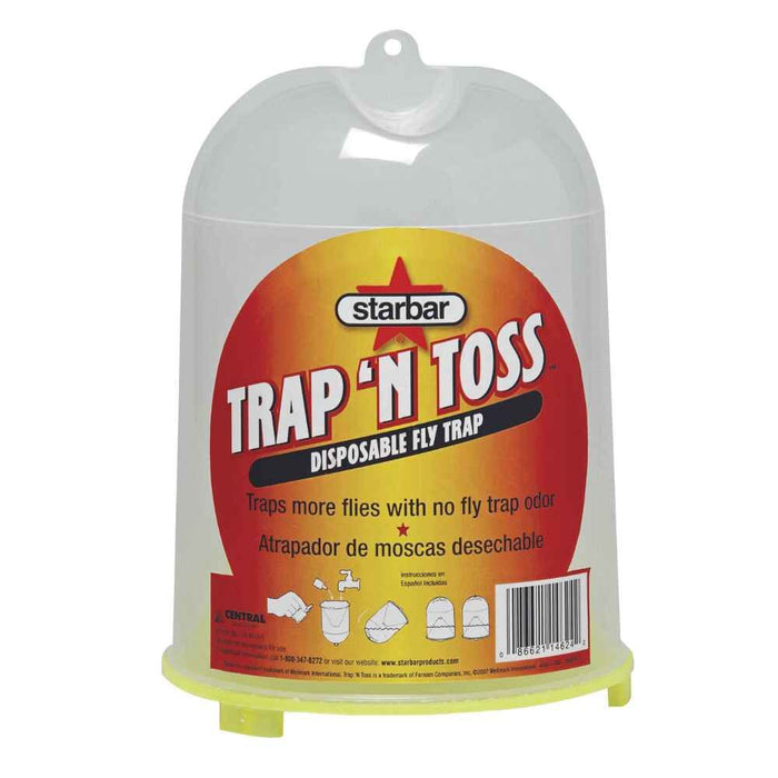 TRAP 'N TOSS FLY TRAP
