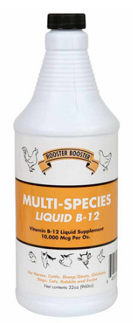 Rooster Booster: B-12 Multi Species 32 Oz.