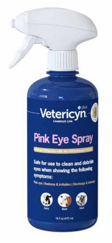 Vetericyn: Pink Eye Spray 16 Oz.