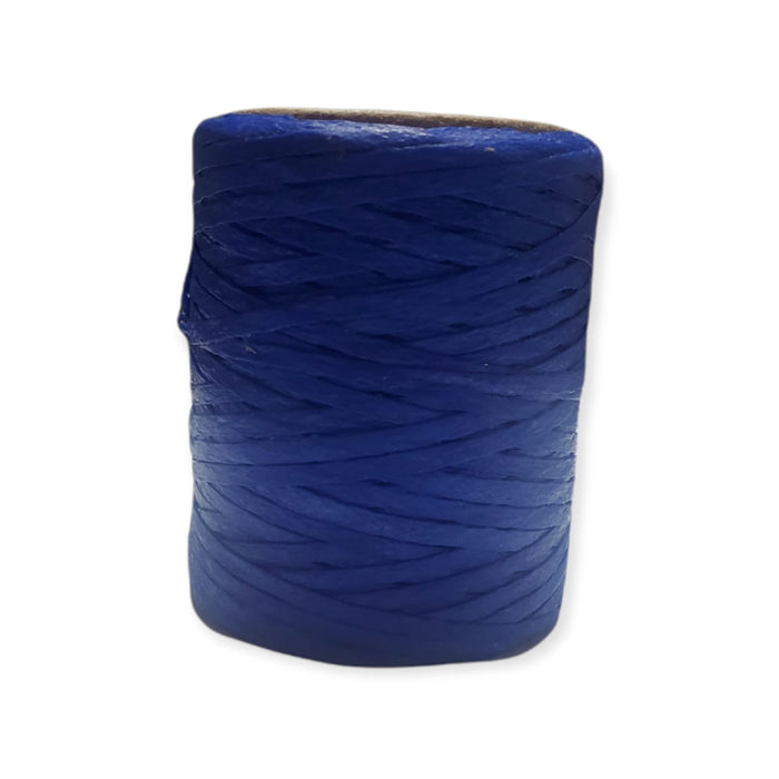 WAXED TIE STRING 50MTS - BLUE